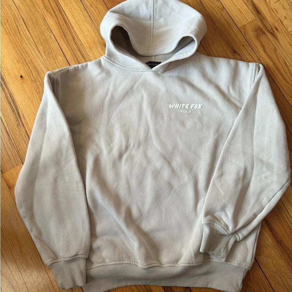 White Fox Boutique Taupe/Tan Hoodie - Picture 2 of 6